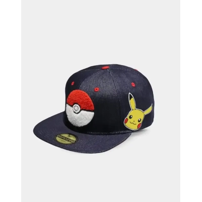 Pokémon - Pokéball - Denim Snapback Cap