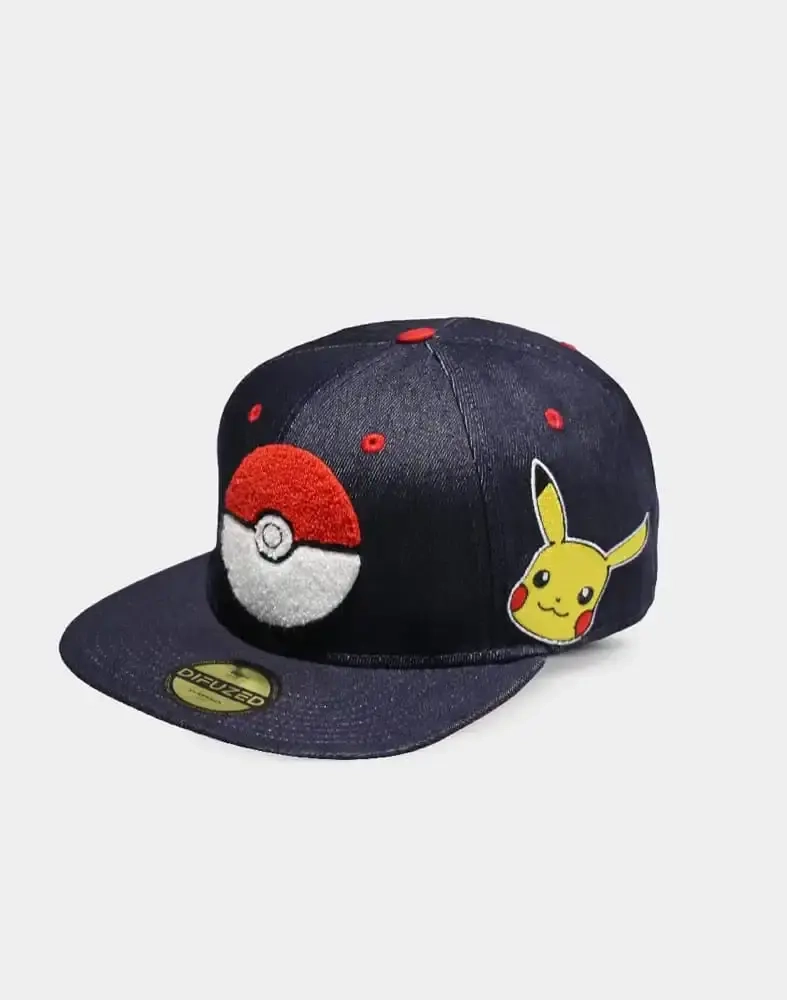 Pokémon - Pokéball - Denim Snapback Cap