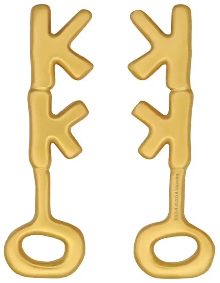 SpongeBob SquarePants 24k Gold Plated Replica Krusty Krab Key