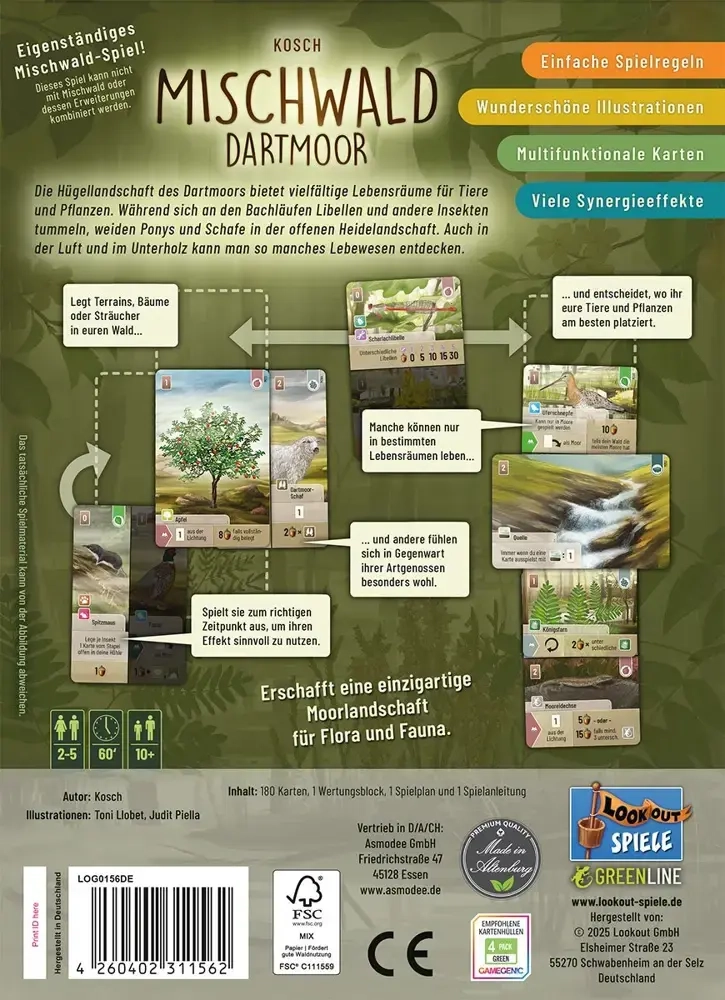 Mischwald Dartmoor (eigenständiges Spiel) - DE