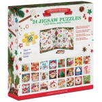 Puzzle Adventskalender - Weihnachtsleckereien - 24 Puzzles