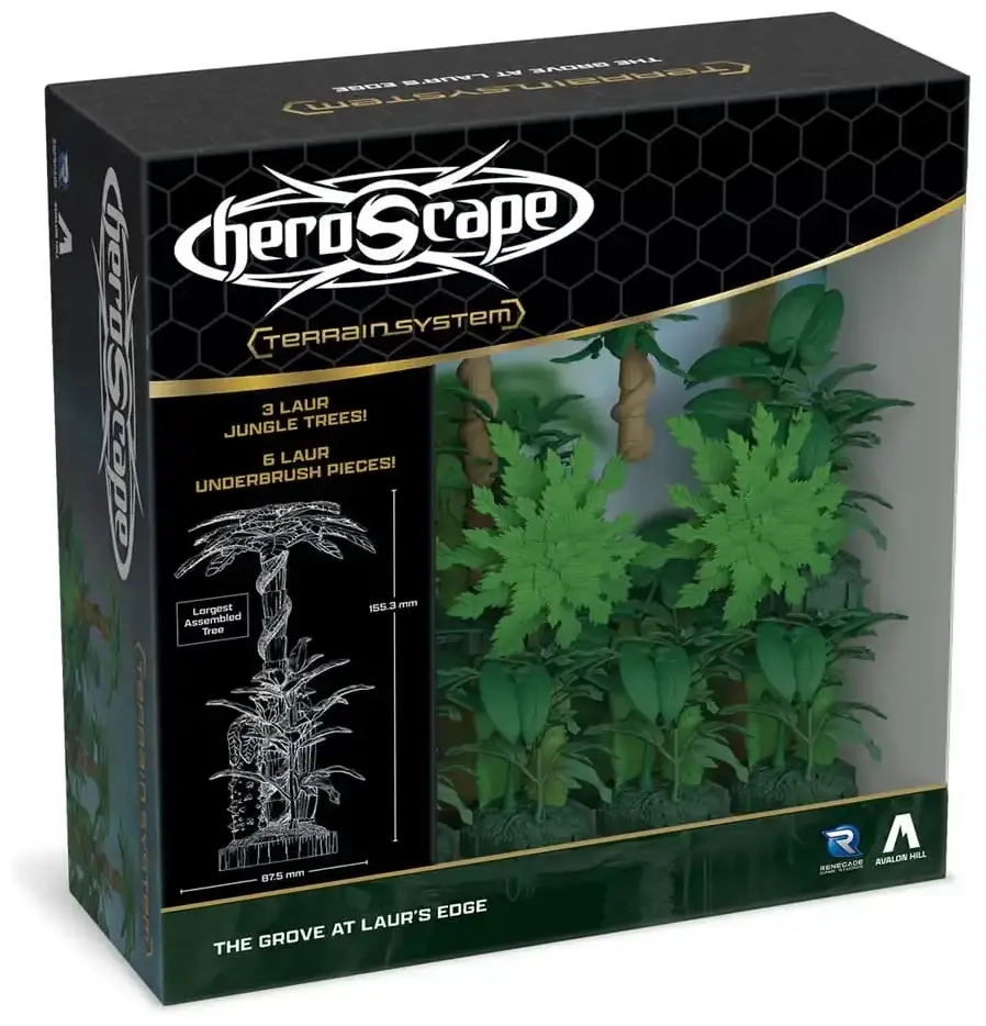 Heroscape: The Grove at Laur’s Edge Terrain Expansion - EN
