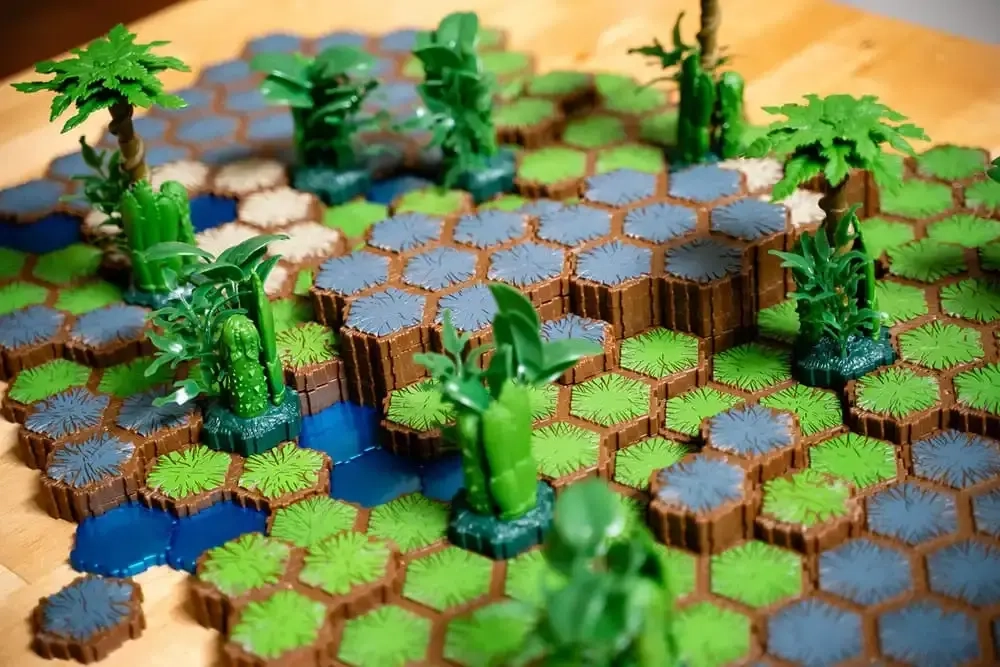 Heroscape: The Grove at Laur’s Edge Terrain Expansion - EN