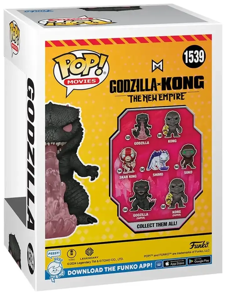 Funko POP! Movies: Godzilla x Kong: The New Empire - Godzilla w/Heat-Ray