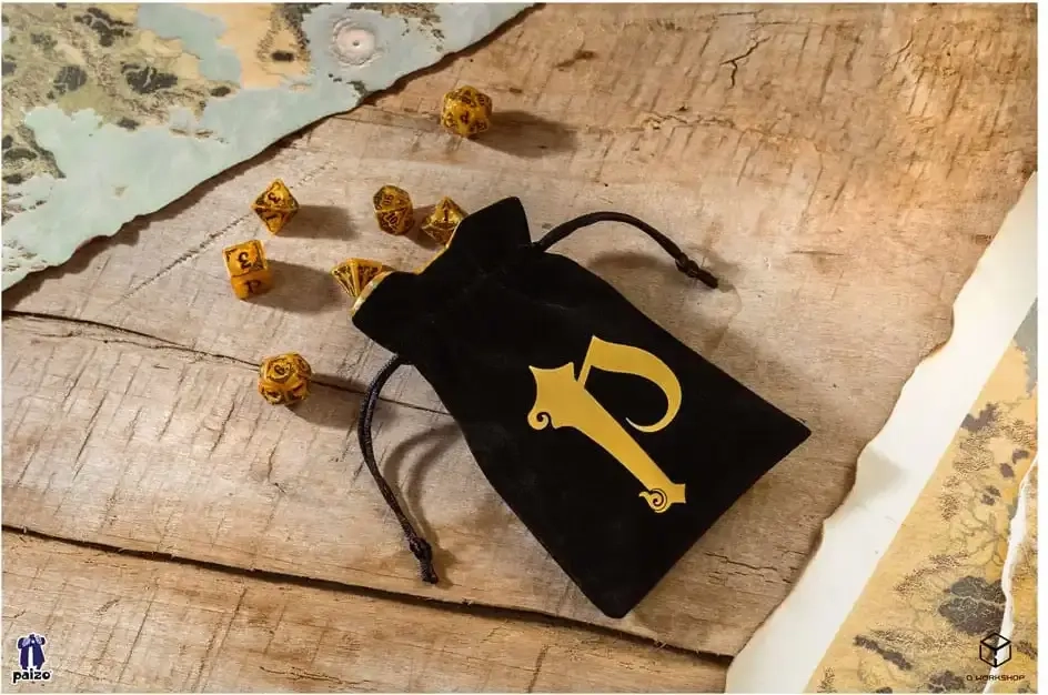 Pathfinder Velour Dice Bag