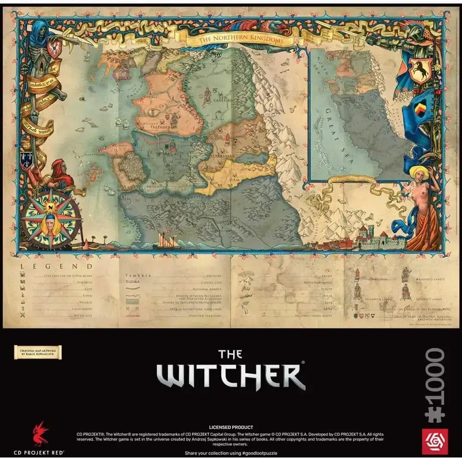 The Witcher 3 The Northern Kingdoms Puzzle