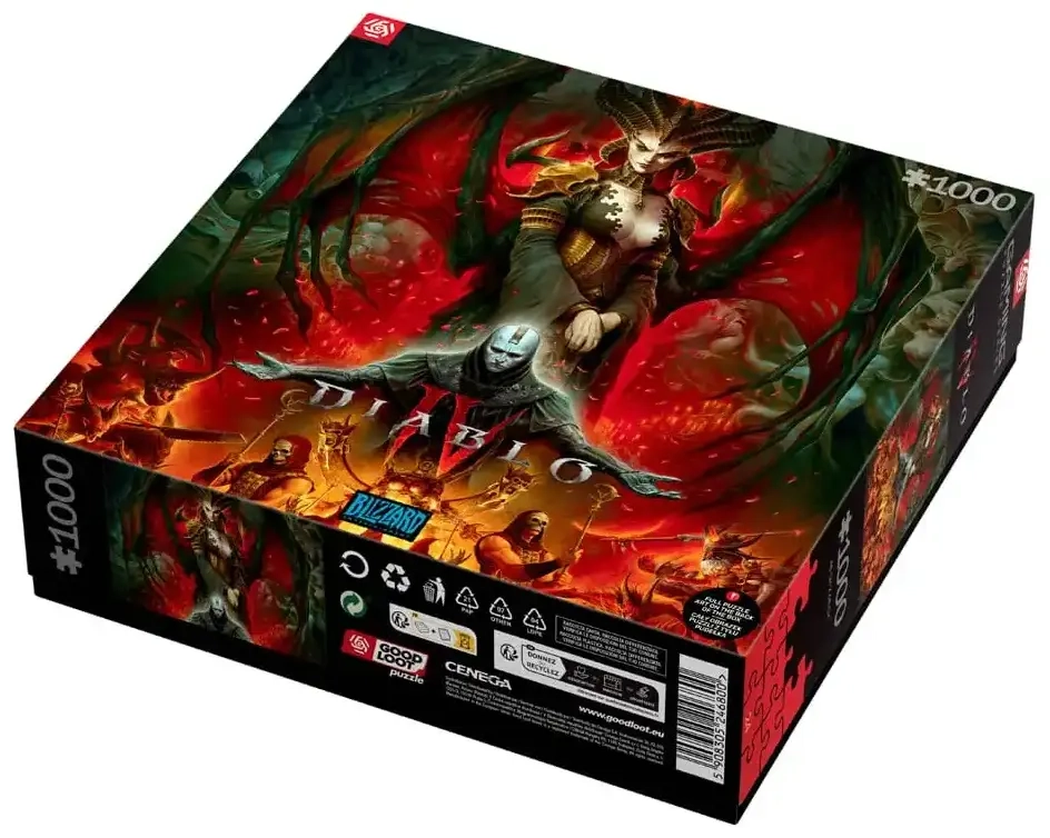 Gaming Puzzle Diablo IV Lilith Composition Puzzles
