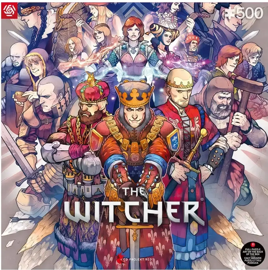 Gaming Puzzle: The Witcher Northern Realms Puzzles