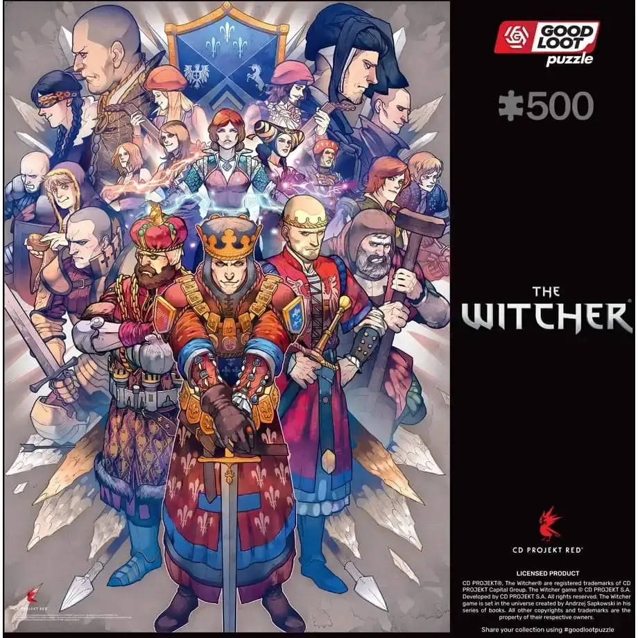 Gaming Puzzle: The Witcher Northern Realms Puzzles