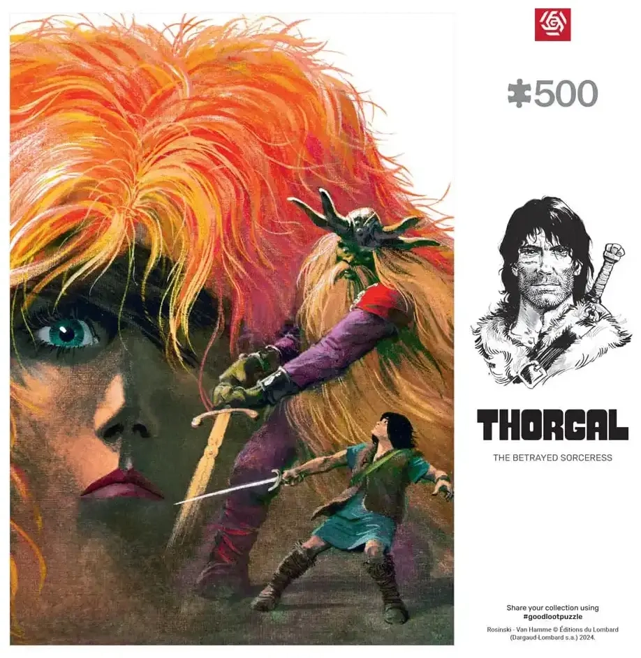 Comic Puzzle: Thorgal The Betrayed Sorceress