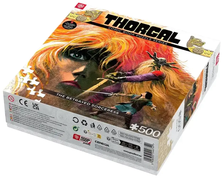 Comic Puzzle: Thorgal The Betrayed Sorceress