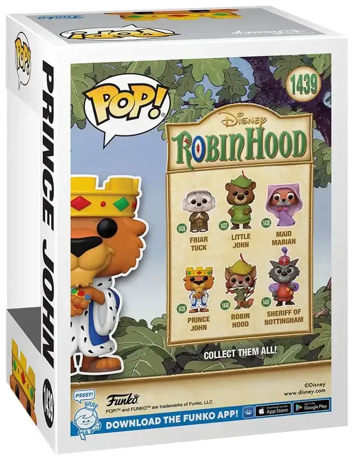Funko POP! - Disney - Robin Hood - Prince John