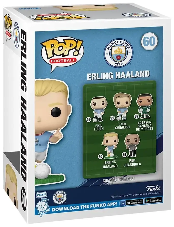 Funko POP! Football: ManCity - Erling Haaland