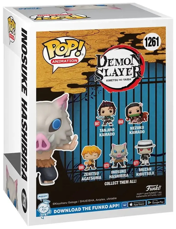 Funko POP! - Demon Slayer - Inosuke Hashibira 7th. Form