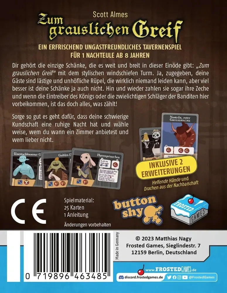 Zum grauslichen Greif