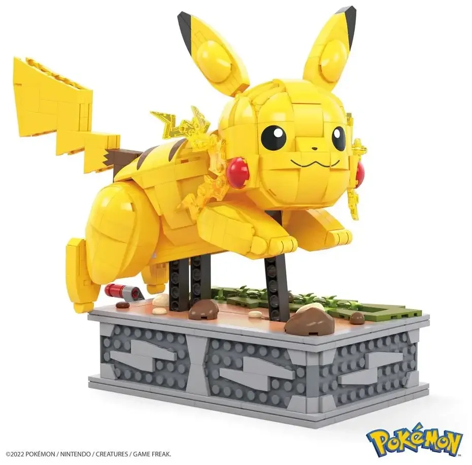 Mega Construx Pokémon Motion Pikachu bewegliches Bauset