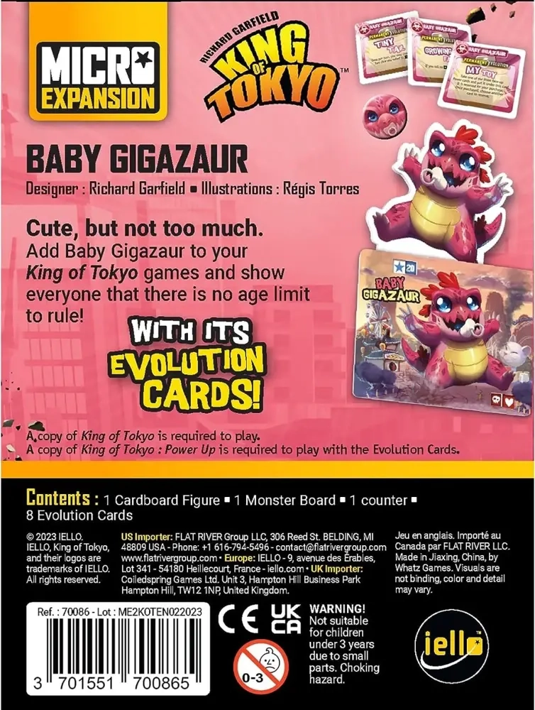 King of Tokyo: Baby Gigazaur - EN