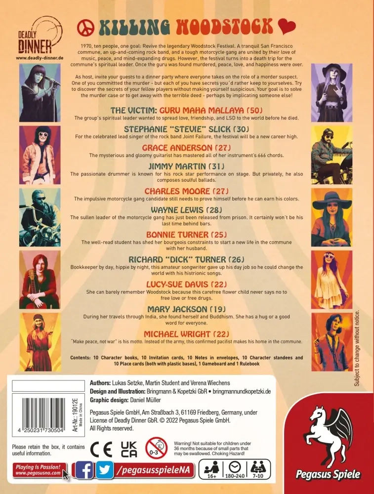 Deadly Dinner - Killing Woodstock - EN