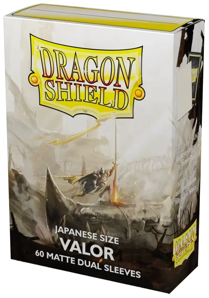 Dragon Shield Japanese size Matte Dual Sleeves - Valor (60 Sleeves)