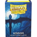 Dragon Shield Standard size Matte Dual Sleeves - Wisdom (100 Sleeves)