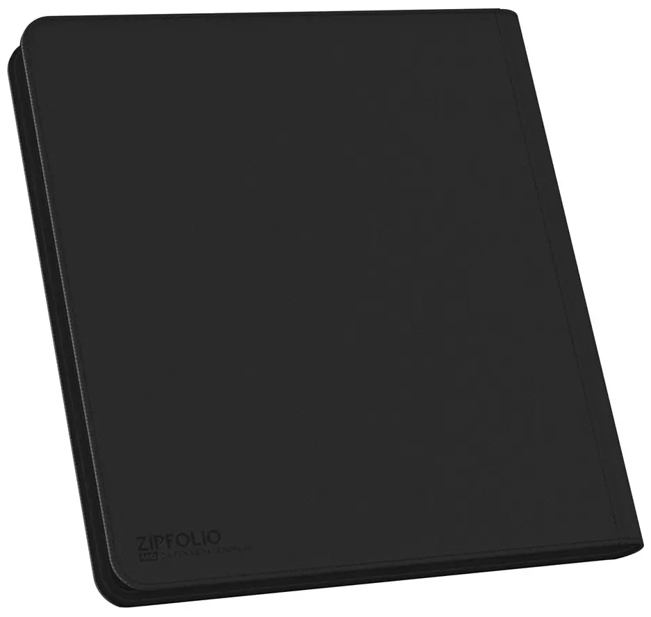 Ultimate Guard Zipfolio 480 - 24-Pocket XenoSkin (Quadrow) - Schwarz