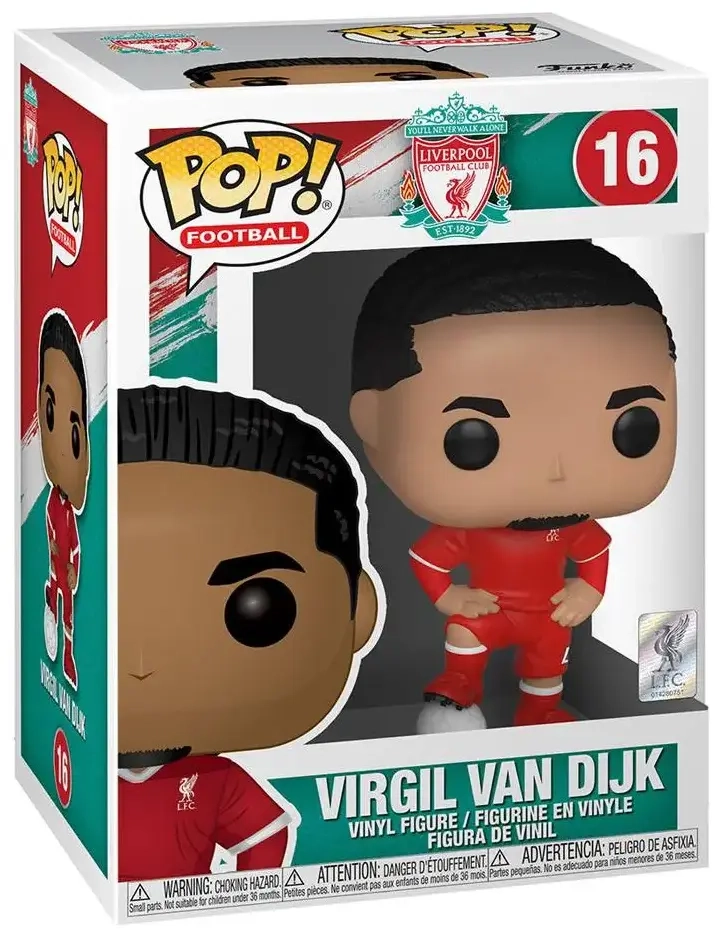 Funko POP! Football: Virgil Van Dijk - FC Liverpool