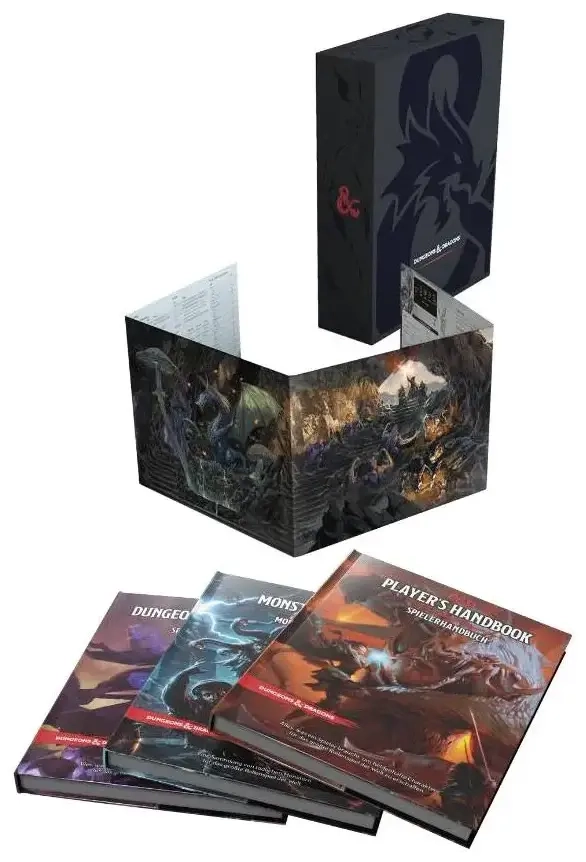D&D RPG - Core Rulebook Gift Set 2018 - DE