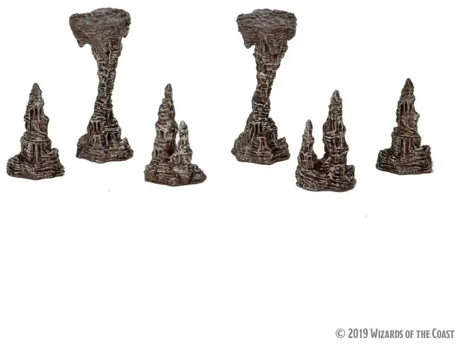 D&D Icons of the Realms: Volo & Mordenkainen's Foes - Premium Set Elder Brain & Stalagmites - EN