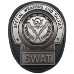 DC The Dark Knight Limited Edition Replica Gotham City SWAT Badge