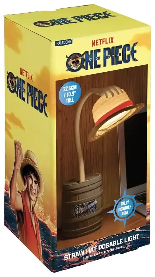 One Piece Straw Hat Posable Light