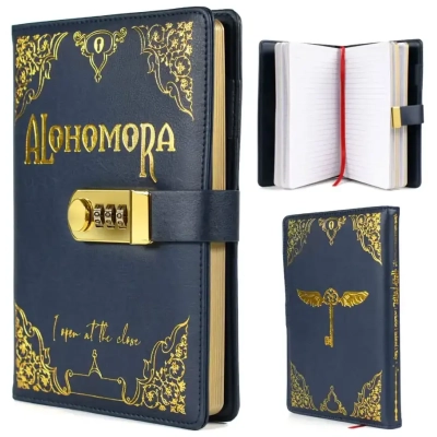 Harry Potter (Alohomora) A5 Lockable Undated Diary
