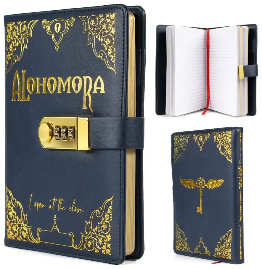Harry Potter (Alohomora) A5 Lockable Undated Diary