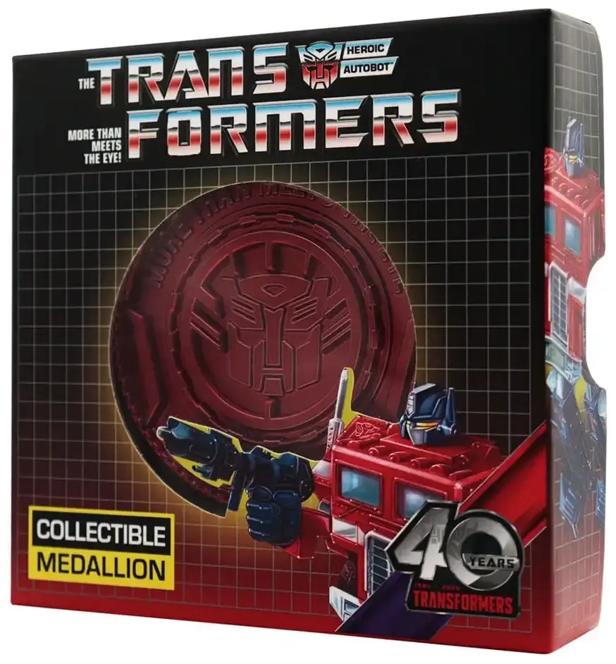 Transformers 40th Anniversary Autobot Medallion