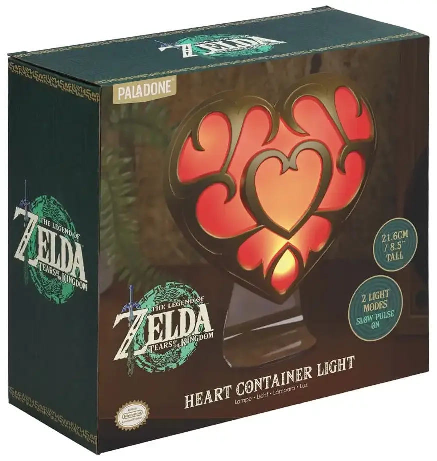 The Legend Of Zelda Heart Container Light