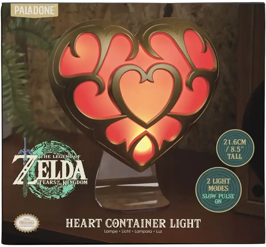 The Legend Of Zelda Heart Container Light