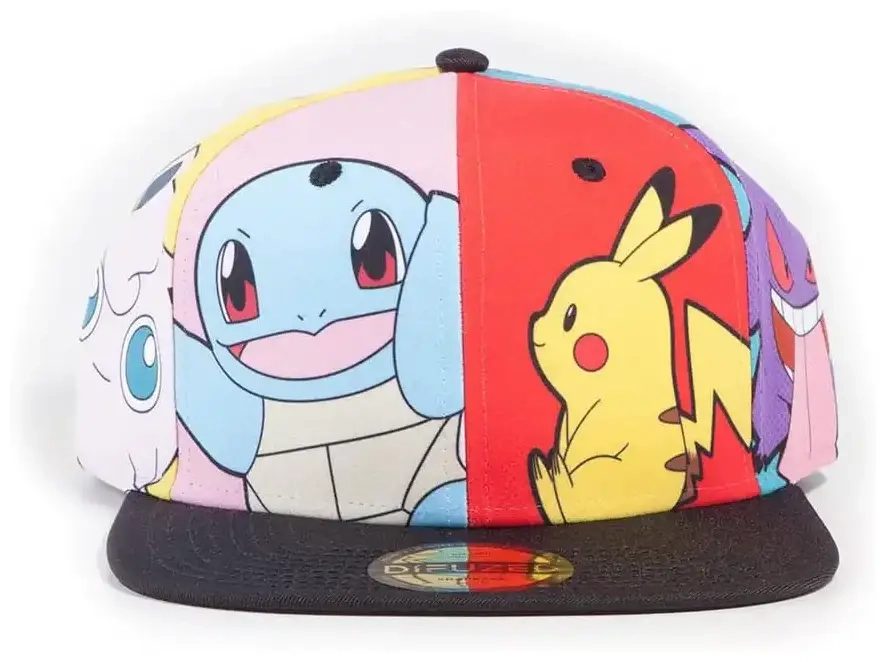 Pokémon - Multi Pop Art - Snapback Cap