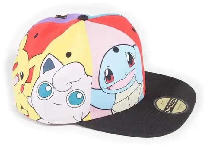 Pokémon - Multi Pop Art - Snapback Cap
