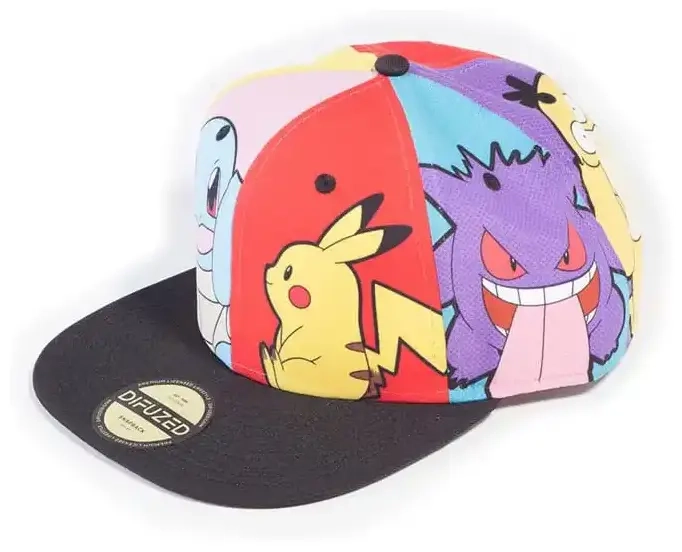 Pokémon - Multi Pop Art - Snapback Cap
