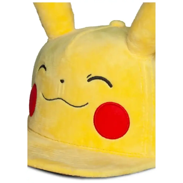 Pokémon - Smiling Pikachu - Novelty Cap Pokémon - Smiling Pikachu - Novelty Cap