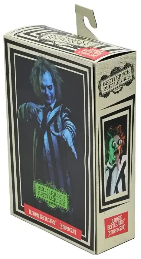 Beetlejuice Beetlejuice - 7" Scale Action Figure - Ultimate "Striped Suit" Beetlejuice