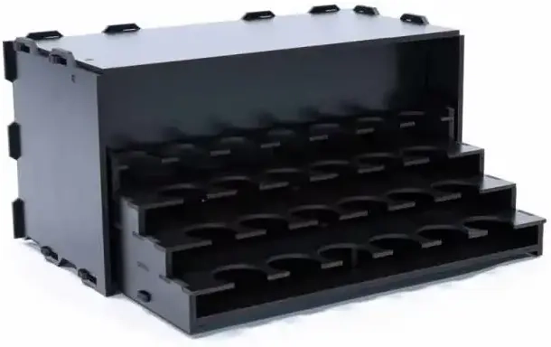 Black Rack Paint Rack Extendable (Pigment)