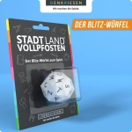 STADT LAND VOLLPFOSTEN Würfel - Der Blitz-Würfel zum Spiel