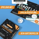 STADT LAND VOLLPFOSTEN Würfel - Der Blitz-Würfel zum Spiel