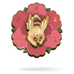 Floral Dragons Vespon Spin Pin D6