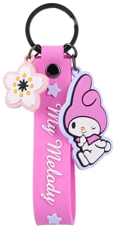 Sanrio Schlüsselanhänger Hello Kitty & Friends FunKey Chains Pink