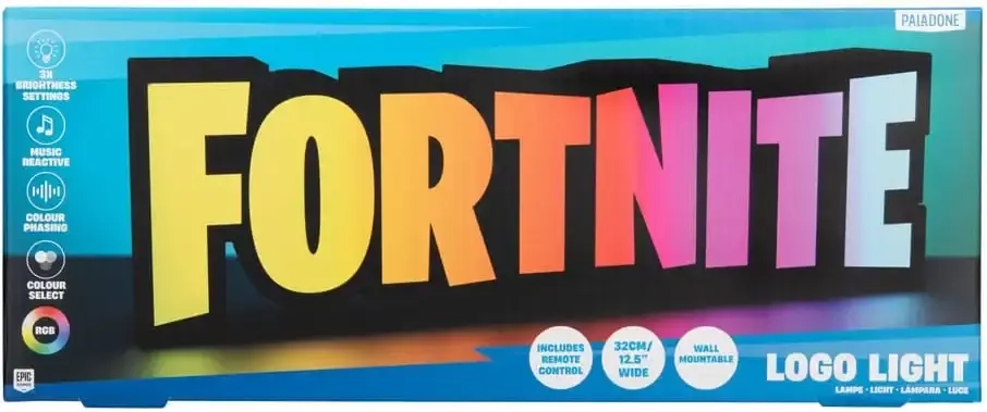 Fortnite Leuchte Logo 32 cm