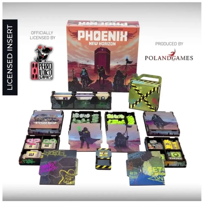 Das Phönix-Projekt - Deluxe Insert aus Holz (UV-Print)