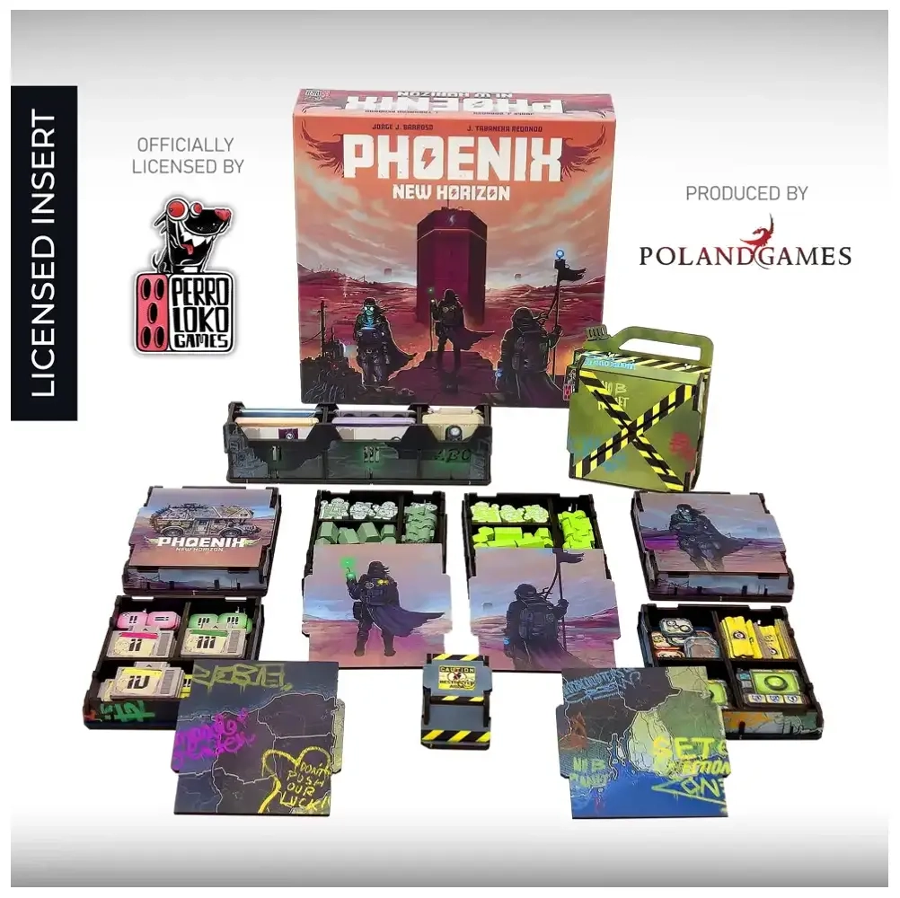 Das Phönix-Projekt - Deluxe Insert aus Holz (UV-Print)