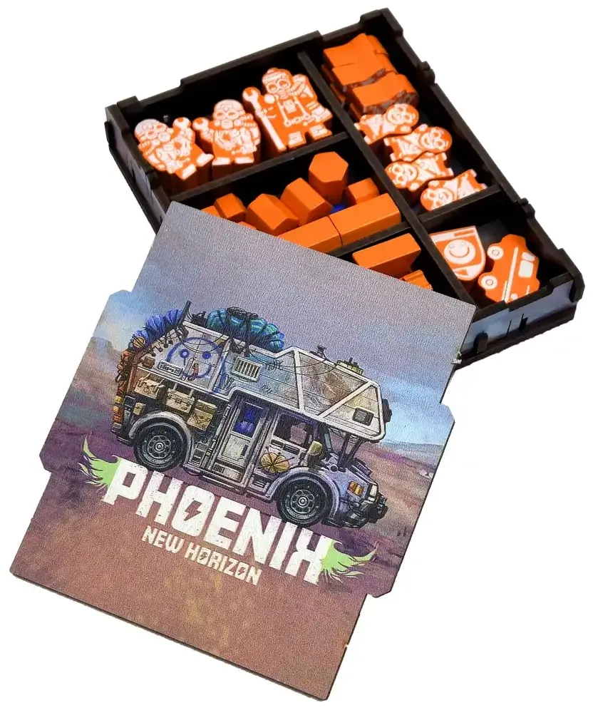 Das Phönix-Projekt - Deluxe Insert aus Holz (UV-Print)