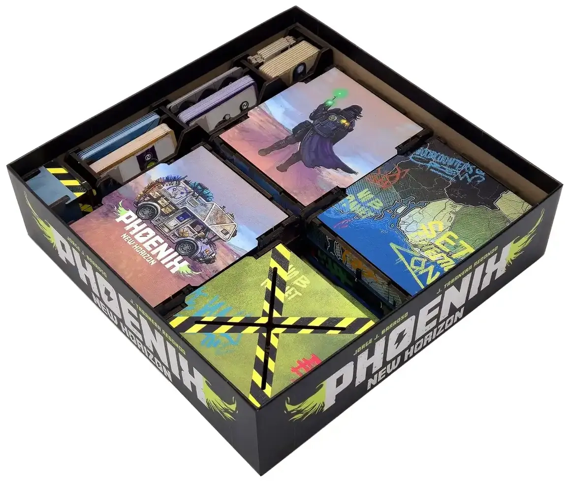 Das Phönix-Projekt - Deluxe Insert aus Holz (UV-Print)